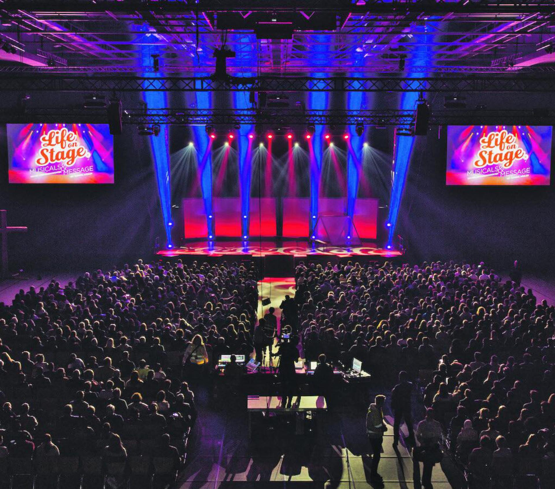 Life on Stage in der Sporthalle Hamburg.